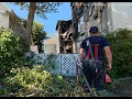 Checking Out The Fire-Damaged Main Street Building