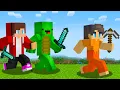 Lagu Speedrunner VS MIKEY and JJ (Maizen) Hunters in Minecraft