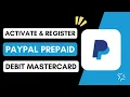 How To Activate And Register Paypal Prepaid Debit Mastercard Finally Activated