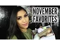 November Favorites 2015