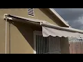 Outsunny 10 x 8 Retractable Awning Patio Awnings Sunshade Shelter