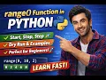 range in Python Start Stop Step Explained