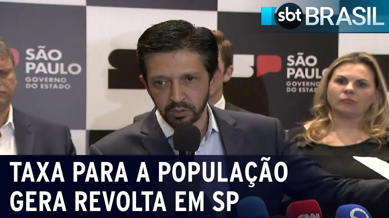 Fala de Ricardo Nunes sobre novo imposto de energia revolta população | SBT Brasil (07/11/23)