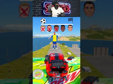 Car Soccer vs Mountain Dew Tower βπ #beamng #cargames #jumpchallenge