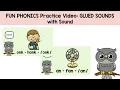 FUN Phonics Practice Glued Sounds with Sound