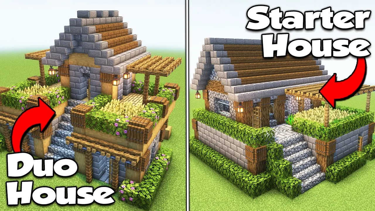Minecraft: 3 Easy Survival House Builds