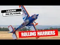How to fly 3D like a pro Rolling harriers stick camera