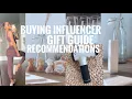 BUYING INFLUENCER GIFT GUIDE RECOMMENDATIONS VLOGMAS are they worth it my favorites