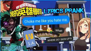 Download MHA lyrics prank  [E-girls are Ruining my Life - Corpse Husband] - BNHA Texts - MHA Texts MP3