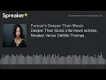 Deeper Than Music interviews actress filmaker Venus DeMilo Thomas