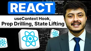 UseContext Hook State Lifting Props Drilling ReactJS Full Course