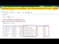 How to Extract Part of String from Right in SAS Extracting n Number of Characters from Right in SAS