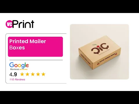 Printed Mailer Boxes video