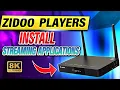 Zidoo 8k Media Player - Cara menginstal Aplikasi Streaming!