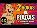 Lagu 😂 2 HORAS DE PIADAS SEM PARAR – Rir até a barriga doer | Comedia Cartoon
