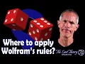 Where to apply Wolfram s rules