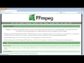 How to set up screen capture with FFmpeg on Windows