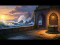 Download Lagu POWERFUL Storm Waves CRASH Into Retaining Wall. RELAXING OCEAN.