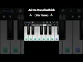 Download Lagu Jai Ho Dwarikadhish Tumhari Mobile Piano Tutorial #shorts #dwarikadhish