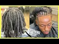 Retwist Style Two Braids Haircut