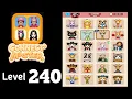 Connect Master Match Puzzle level 240 hard level Guide Walkthrough Solution