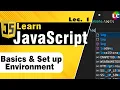 JavaScript Introduction Lecture 1 Learn Coding