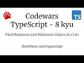Codewars - Typescript