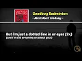 Goodboy Badminton - Alert Alert Lindsay
