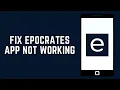 How To Fix Epocrates App Not Working 2024 - Full Guide