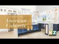 American Cabinets at KZ Kitchen Classic Style Smart Features Storage