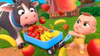 Apples and Bananas Song | Nursery Rhymes & Kids Songs