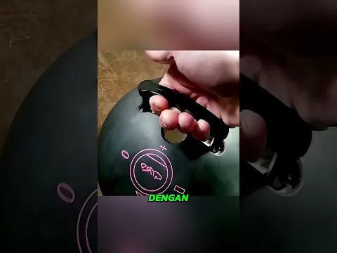 Rahasia Bola Bowling dengan Pegangan Unik#shorts