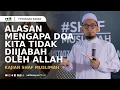 Download Lagu Alasan mengapa Doa Kita Tidak Diijabah Oleh Allah - Ustadz Adi Hidayat