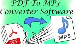 Download Pdf to mp3 converter software download and Install  And Convert Mp3 Format MP3