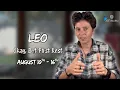 LEO - Okay But Rest First AUGUST 10TH
