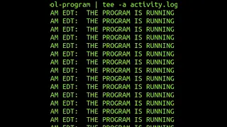 The tee Command In Linux