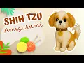 SHIH TZU AMIGURUMI CROCHET SHIH TZU PERRO PERRITO DOG PATTERN
