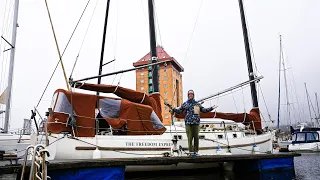 This Boat Costs ALL of my Budget, But She’s Ready to Go NOW! Freedom 35 Cat Ketch | Wildling Sailing