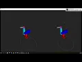 Robopy Puma560 simulation using VTK OpenVR and HTC Vive