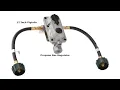 Flame King KT12ACR6 2-Stage Auto Changeover LP Propane Gas Regulator With Two 12 Inch Pigtails