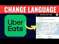 How To Change Language On Uber Eats App