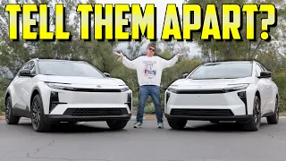 2026 Toyota bZ vs C-HR Compared Can You REALLY Tell These Two Brand-New EVs Apart