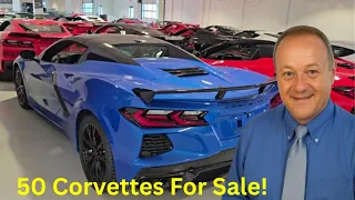 50 Corvettes for sale 2025 Corvette Stingray Convertible for sale 416-570-4772