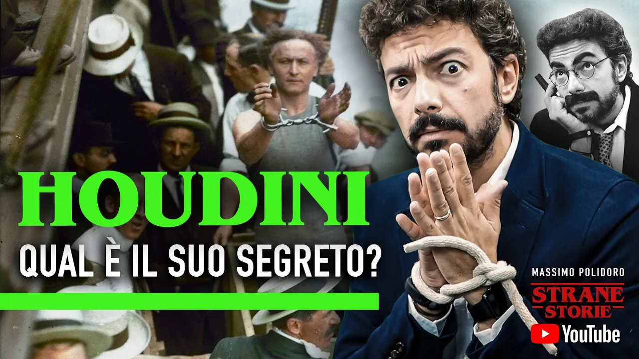 Qual è il segreto del mago Houdini? - Strane Storie