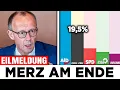 Download Lagu SCHOCKIERENDE NEUE UMFRAGE - CDU UNTER 20 PROZENT