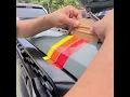 Sticker Factory PR How to install a TRD vintage Stipes to a Tundra