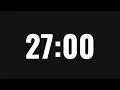 Temporizador 27 Minutos