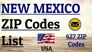 NEW MEXICO ZIP Code s List USA 348 cities 427 zip codes