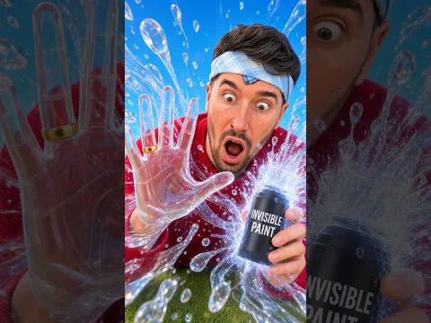¿Puede esta PINTURA hacerme INVISIBLE?