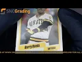 SNC Grading 1990 Fleer Barry Bonds Base Set Card 1620662531650